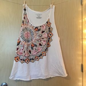 Plus Size Sleep racerback Tank 26/28  mandala